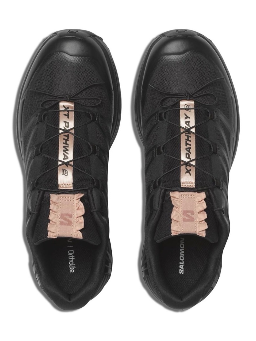 Salomon Women's Black & Blush XT-Pathway 2 Trail Sneakers